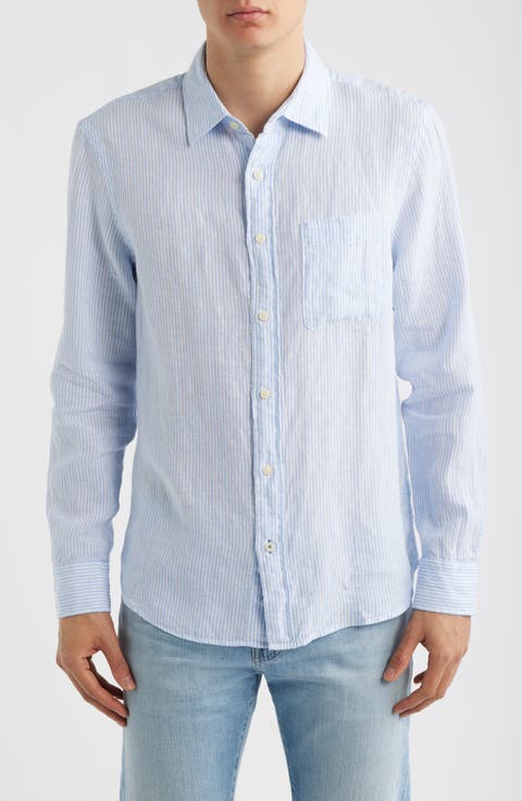 Laguna Linen Button-Up Shirt