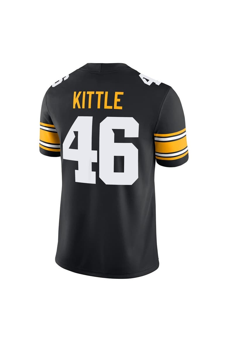 Men's Nike George Kittle #46 Black Iowa Hawkeyes Alumni Player Game Jersey, Alternate, color, Black