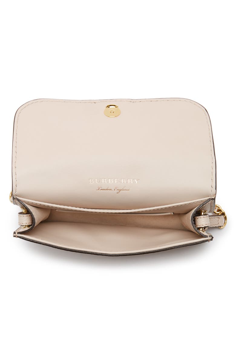 Mini Buckle Leather Bag, Alternate, color, LIMESTONE