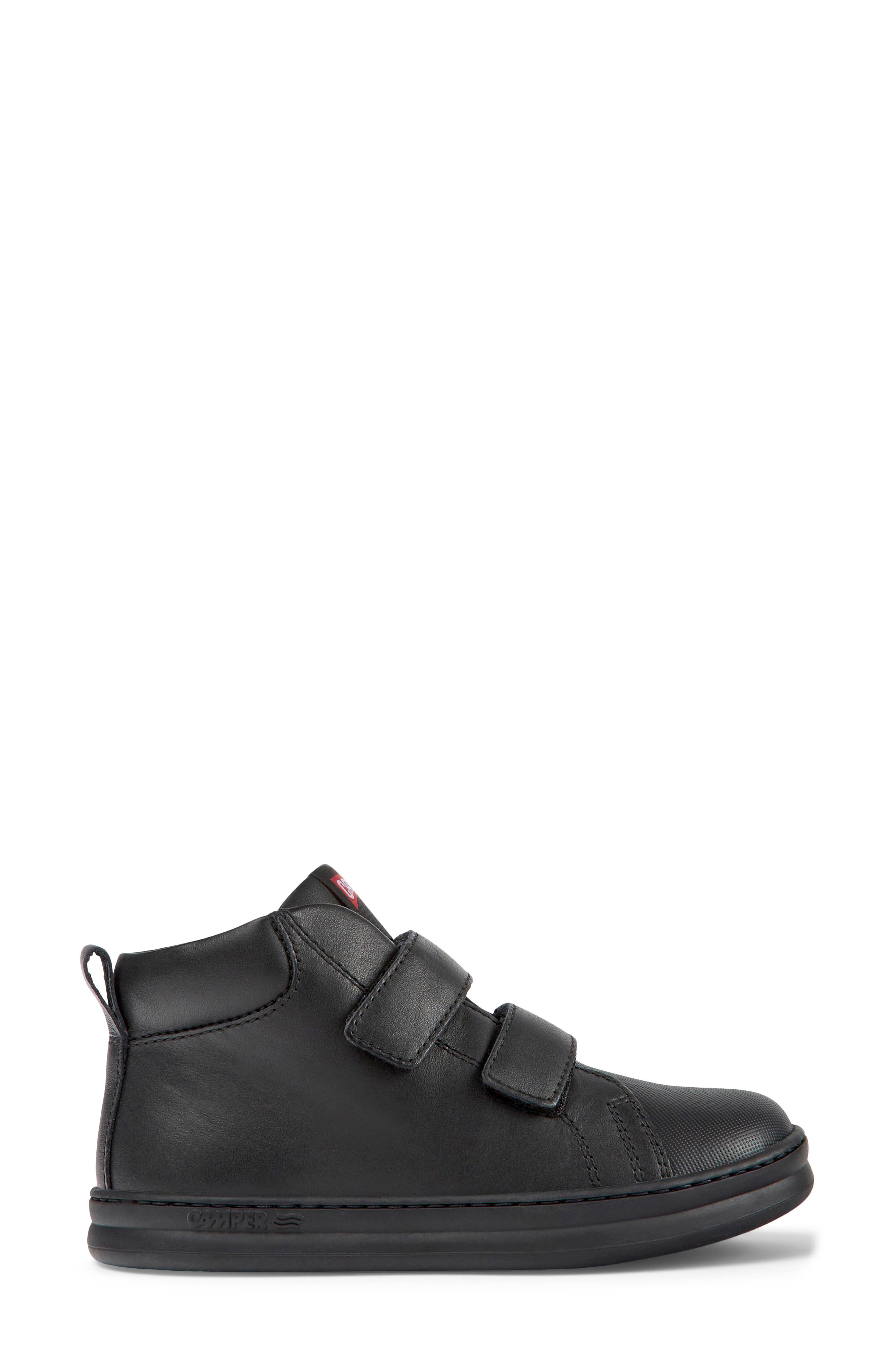 Kids' Runner Four Sneaker, Alternate, color, BLACK
