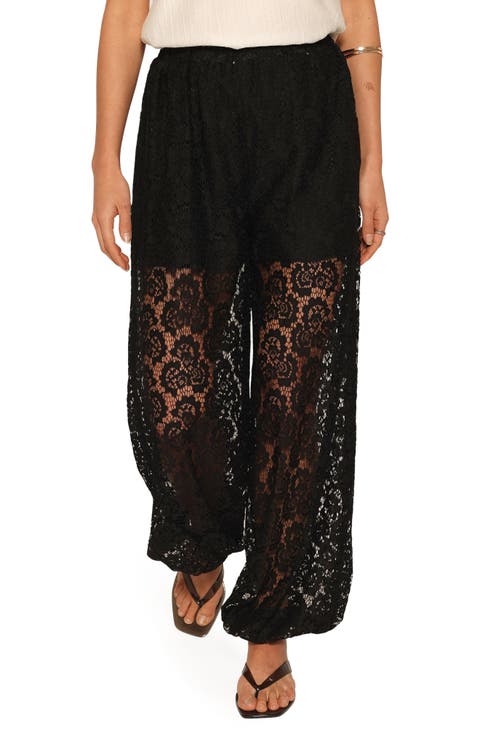 Chloe High Waist Balloon Lace Pants
