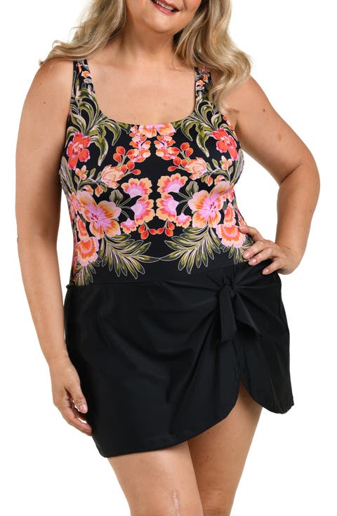 Rainforest Reflection One Piece Swimdress