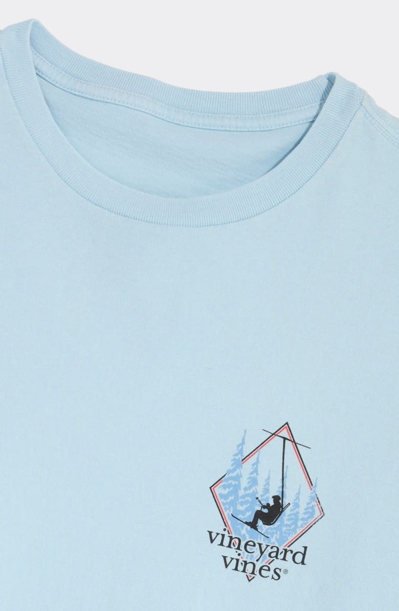 vineyard vines Chair Lift Long Sleeve Cotton Graphic T-Shirt, Alternate, color, 