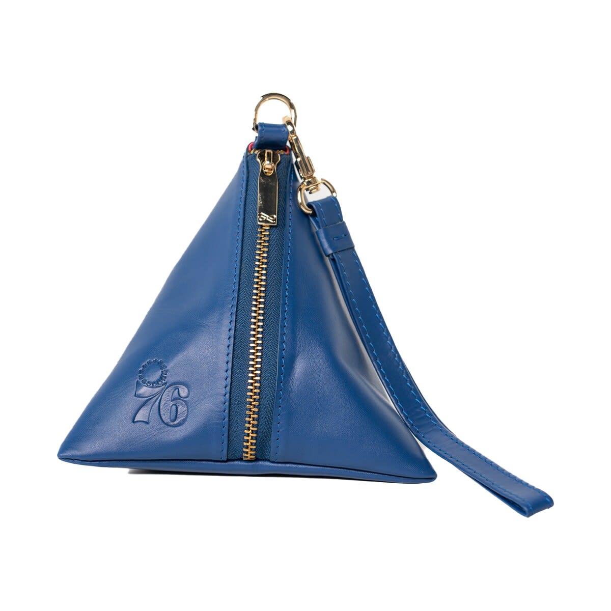 Philadelphia 76ers Rhea Dumpling Wristlet, Main, color, Blue