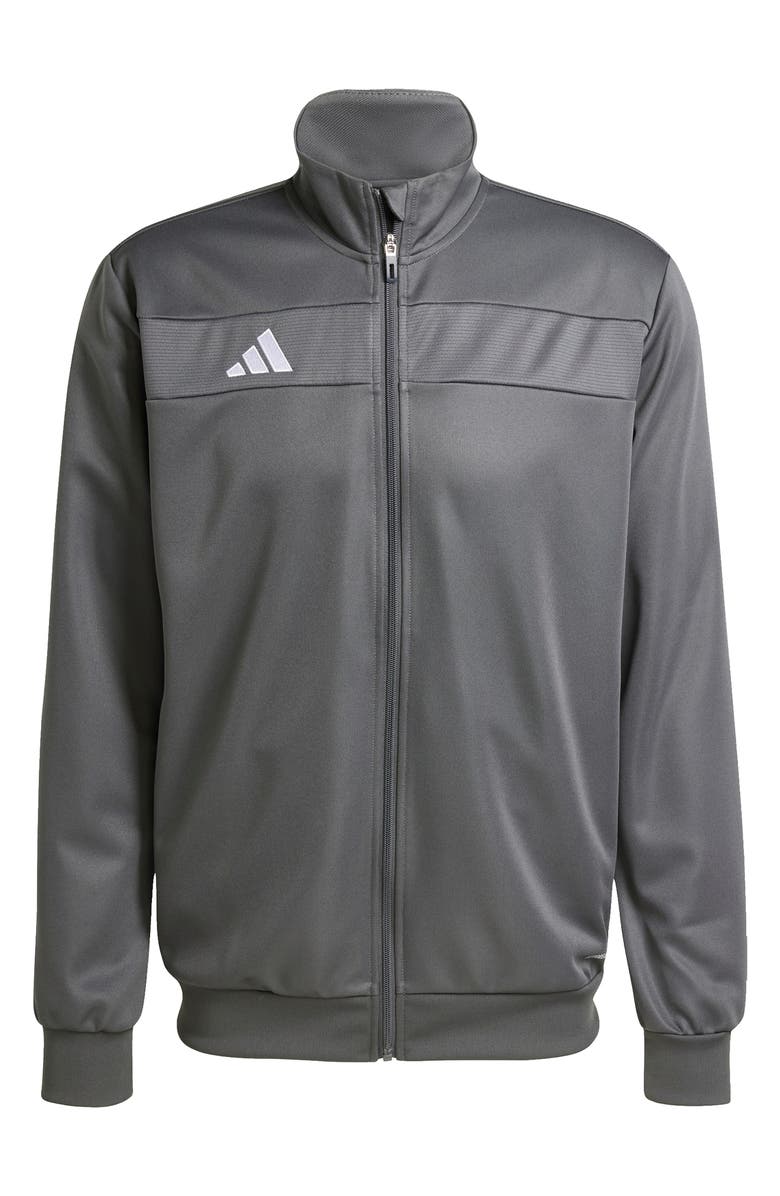 adidas Tiro 25 Essentials Training Jacket, Alternate, color, Grey Six/ White