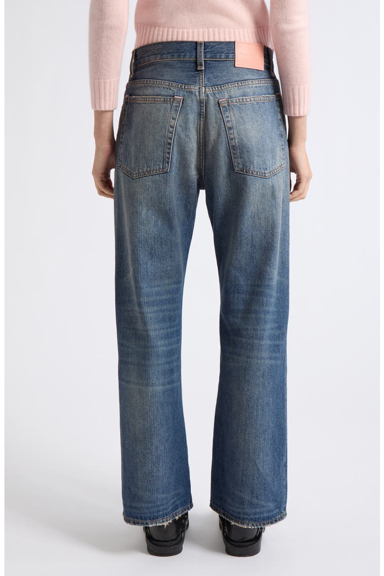 2021F Mid Blue Wide Leg Jeans, Alternate, color, MID BLUE