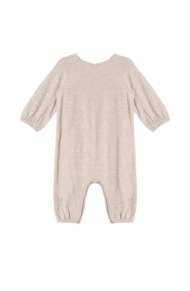 Mabel + Honey Millie Romper, Alternate, color, Tan