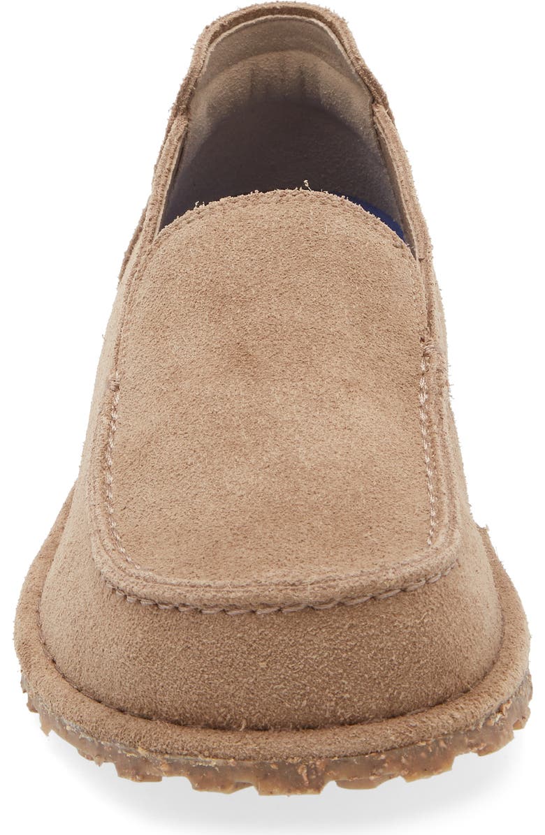 Birkenstock Utti Moc Toe Loafer, Alternate, color, Gray Taupe