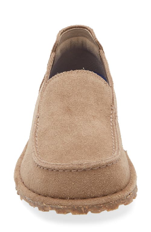Birkenstock Utti Moc Toe Loafer In Gray Taupe