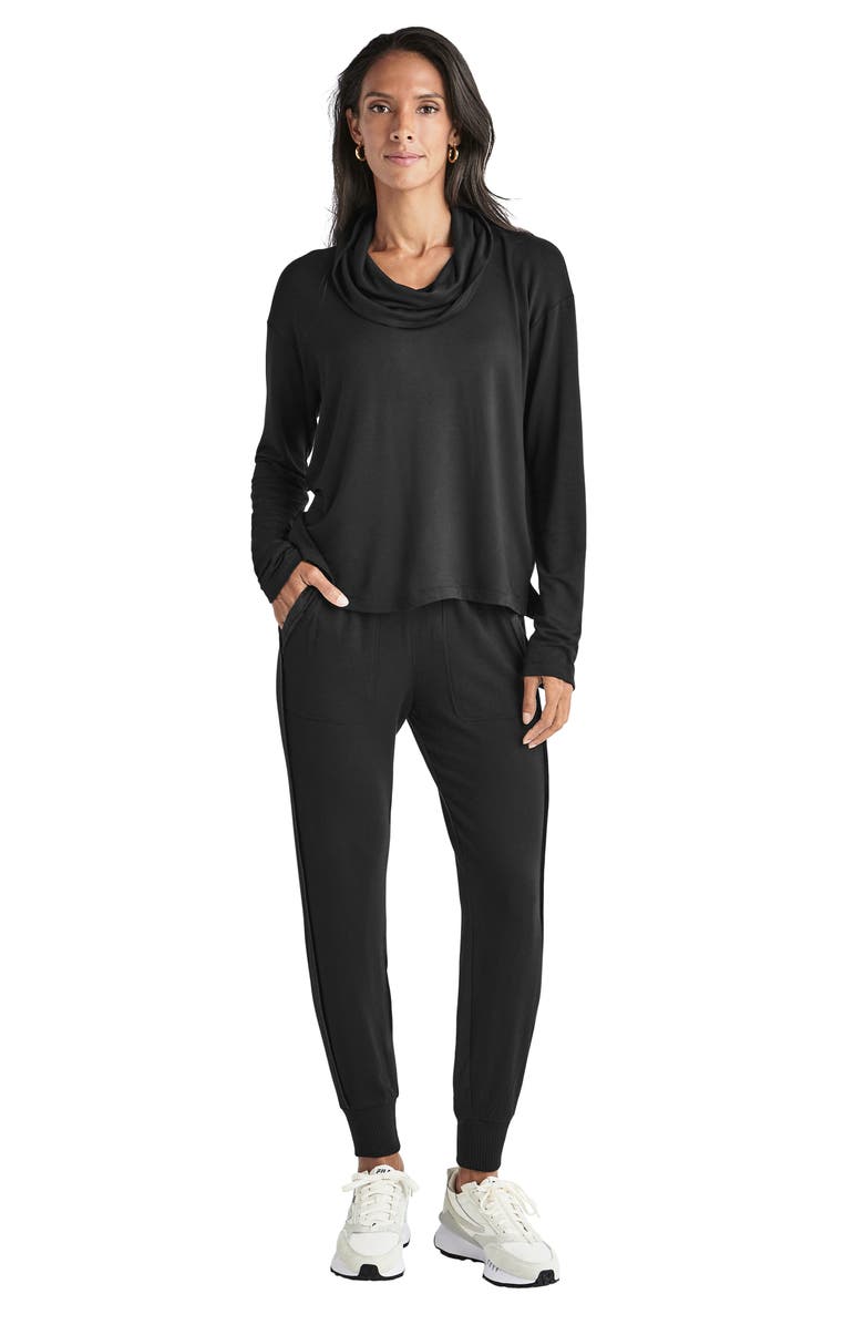 Splendid Supersoft Bliss Cowl Neck Top, Alternate, color,