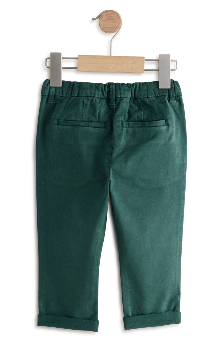 NEXT Kids' Rolled Cuff Chino Pants, Alternate, color, Green
