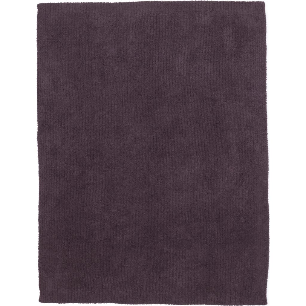 Barefoot Dreams Cozychic™ Rib Throw Blanket In Purple