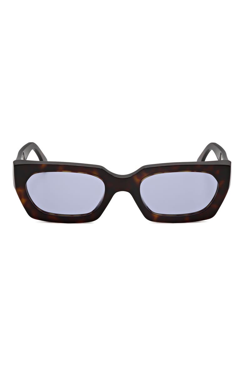 52mm Special Square Sunglasses, Main, color, BLACK