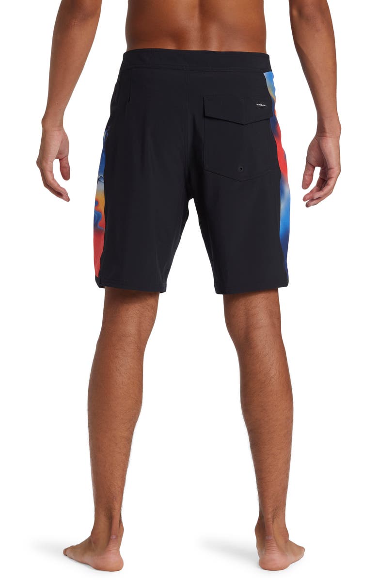 Quiksilver Surfsilk Arch Board Shorts, Alternate, color, Mercury Sherpa Black