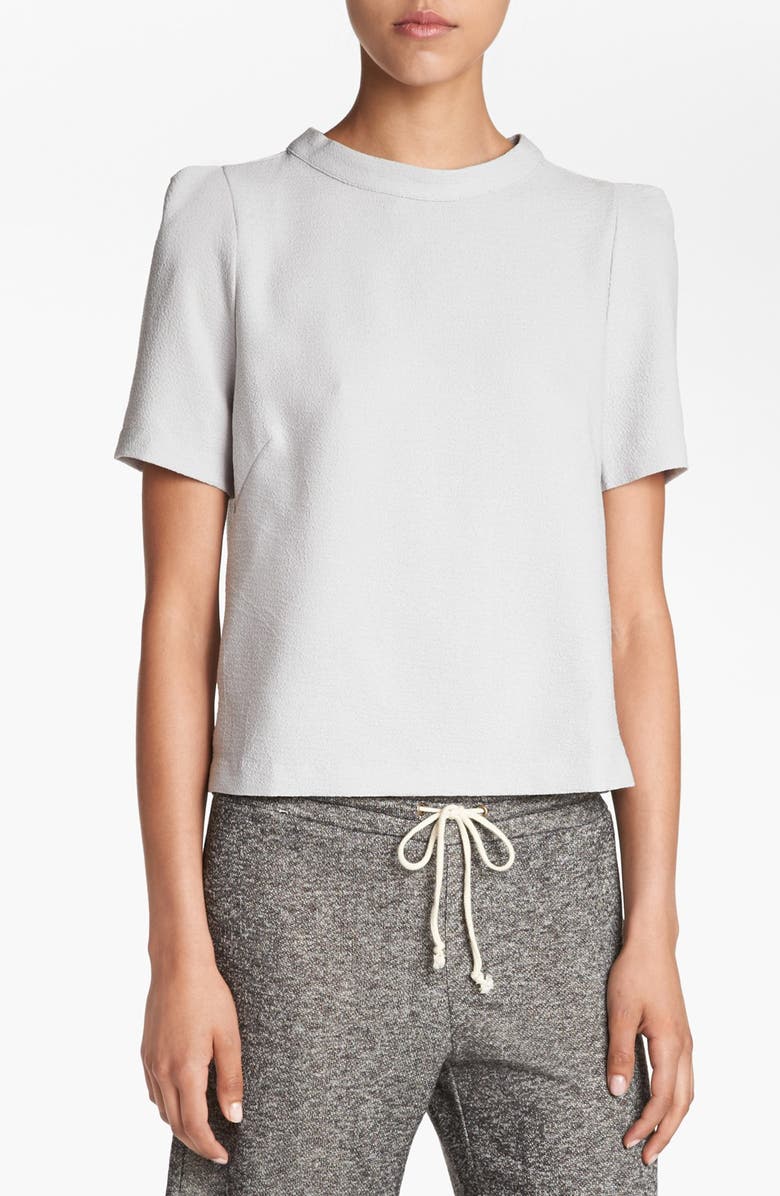 ASTR the Label ASTR Button Back Boxy Top, Main, color, 