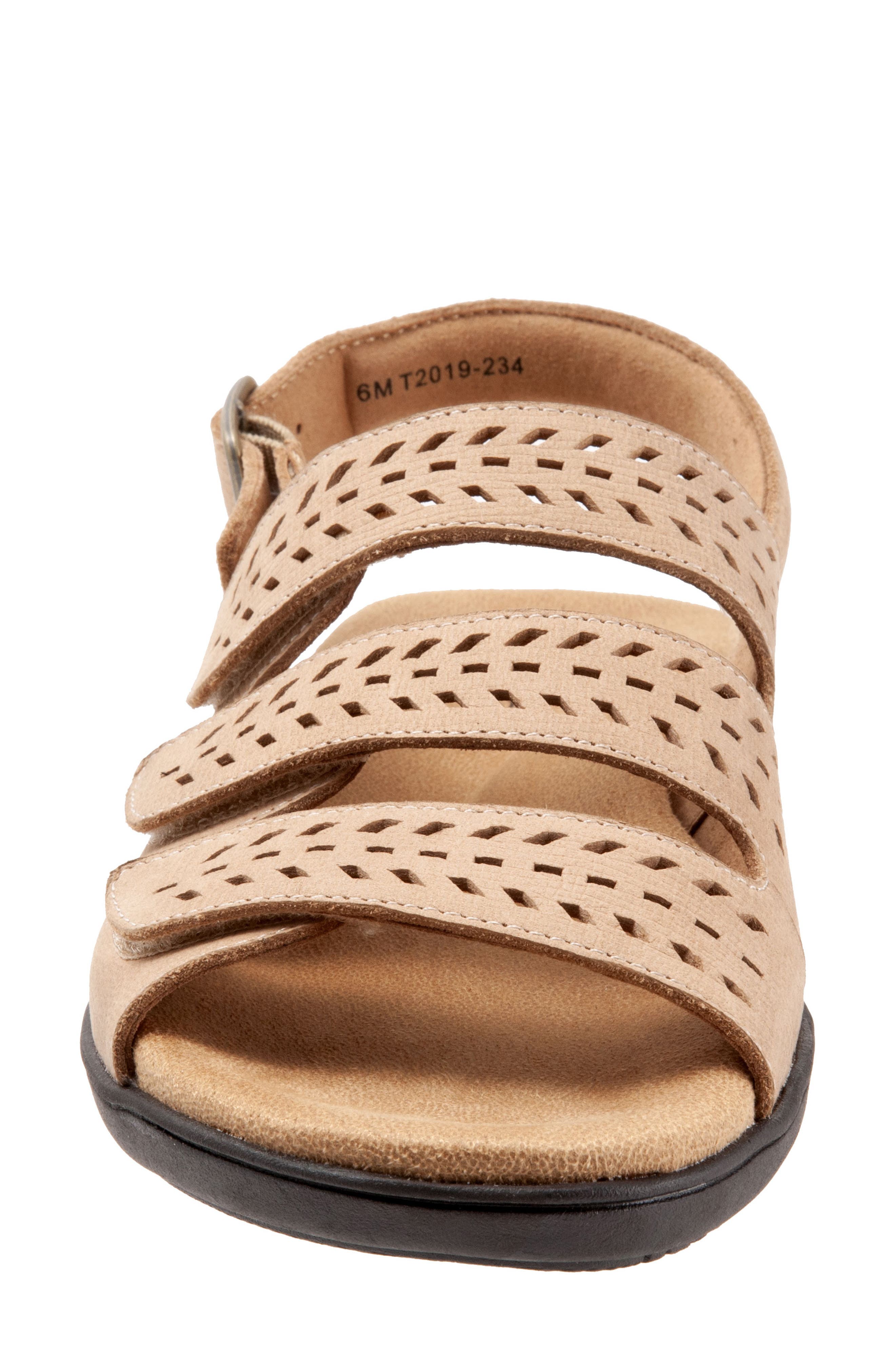 Trinity Sandal, Alternate, color, SAND LEATHER