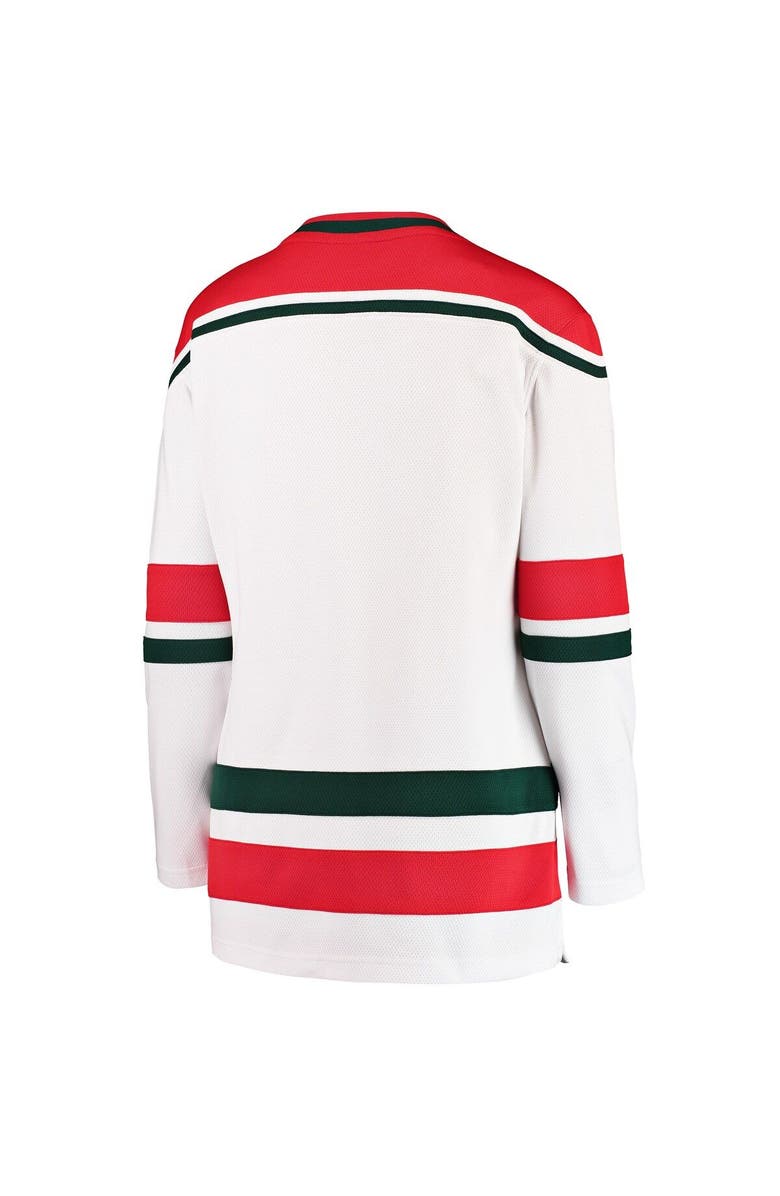 FANATICS Women's Fanatics Branded White New Jersey Devils 2022/23 Heritage Premier Breakaway Jersey, Alternate, color, White
