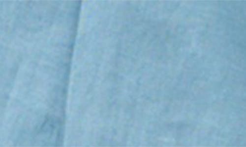Staud Luisa Wide Leg Bermuda Shorts In Slate Blue