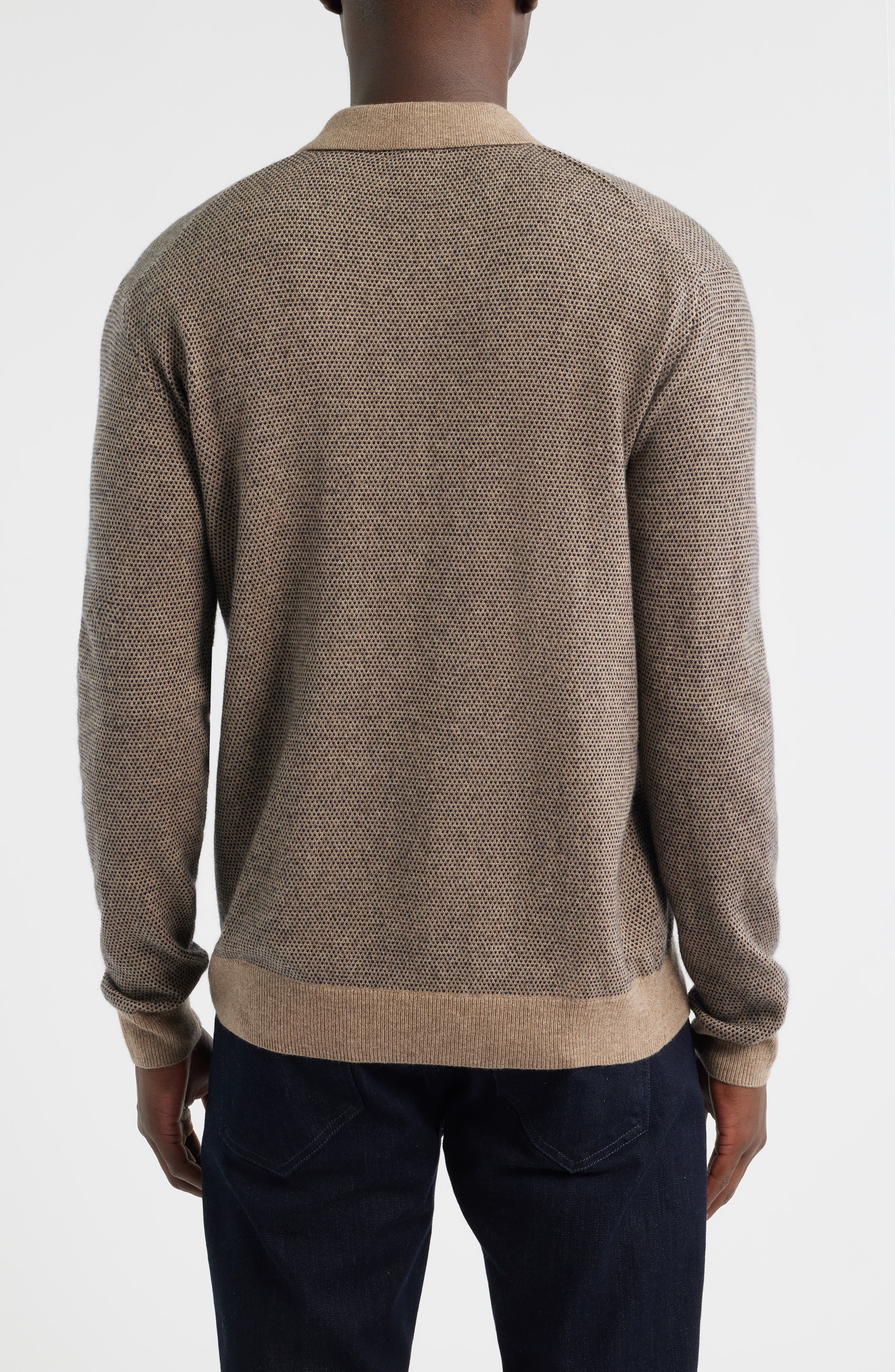 Anders Wool Blend Polo Sweater - image 2
