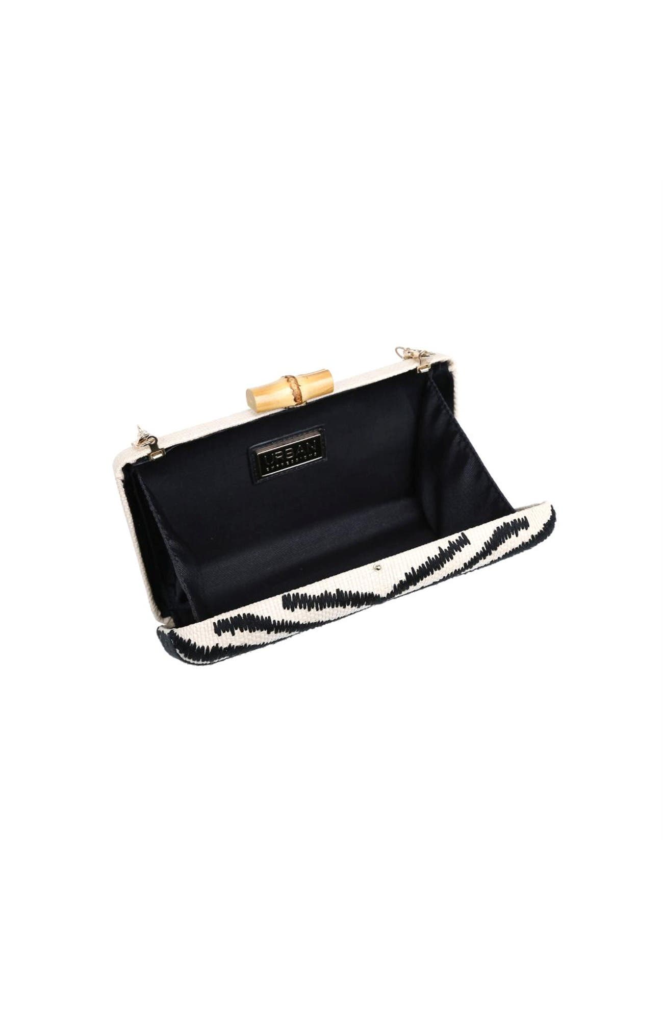 Dorit Evening Bag, Alternate, color, Black Natural