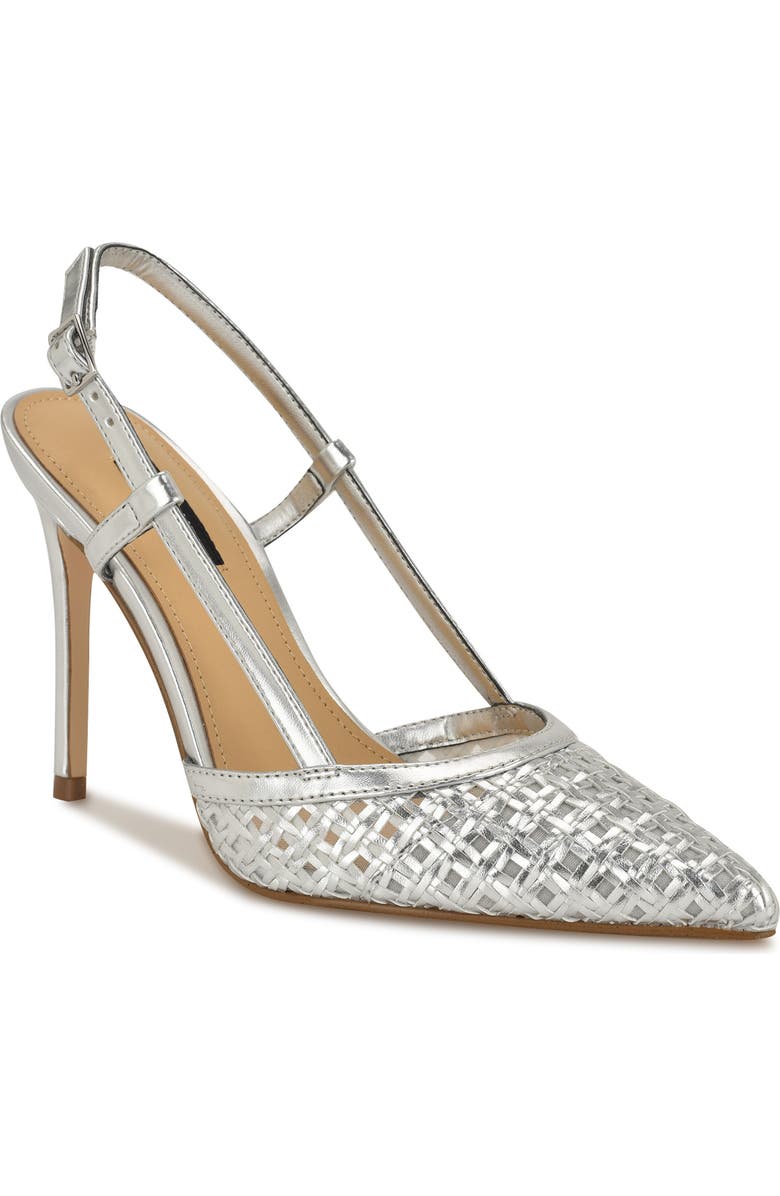 Nine West Floree Pointed Toe Slingback Pump, Main, color,