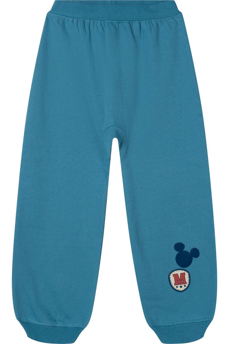 Mickey Mouse 2-Piece Fleece Polo and Pants Set, Alternate, color, Blue Teal Mickey