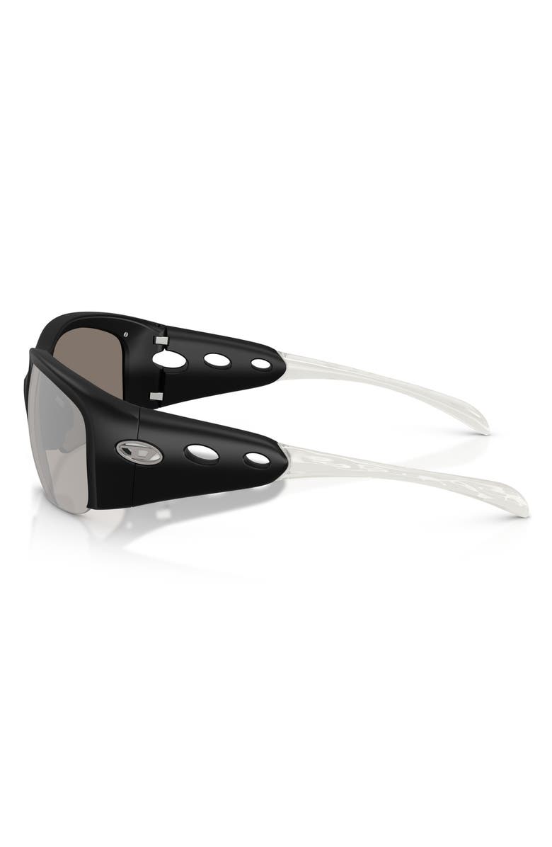 DIESEL<sup>®</sup> 62mm Oversize Mirrored Pillow Sunglasses, Alternate, color, 