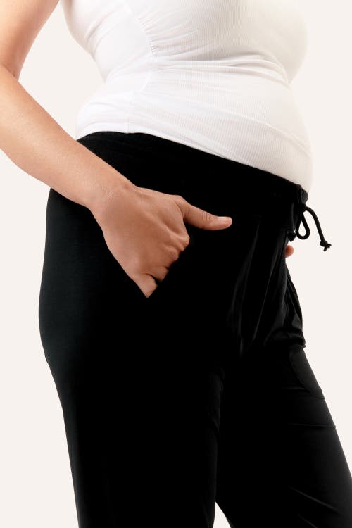 Nom Maternity 24/7 Soft Joggers In Black