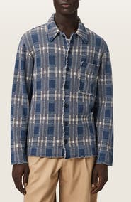 AllSaints Solmar Knitted Check Cardigan