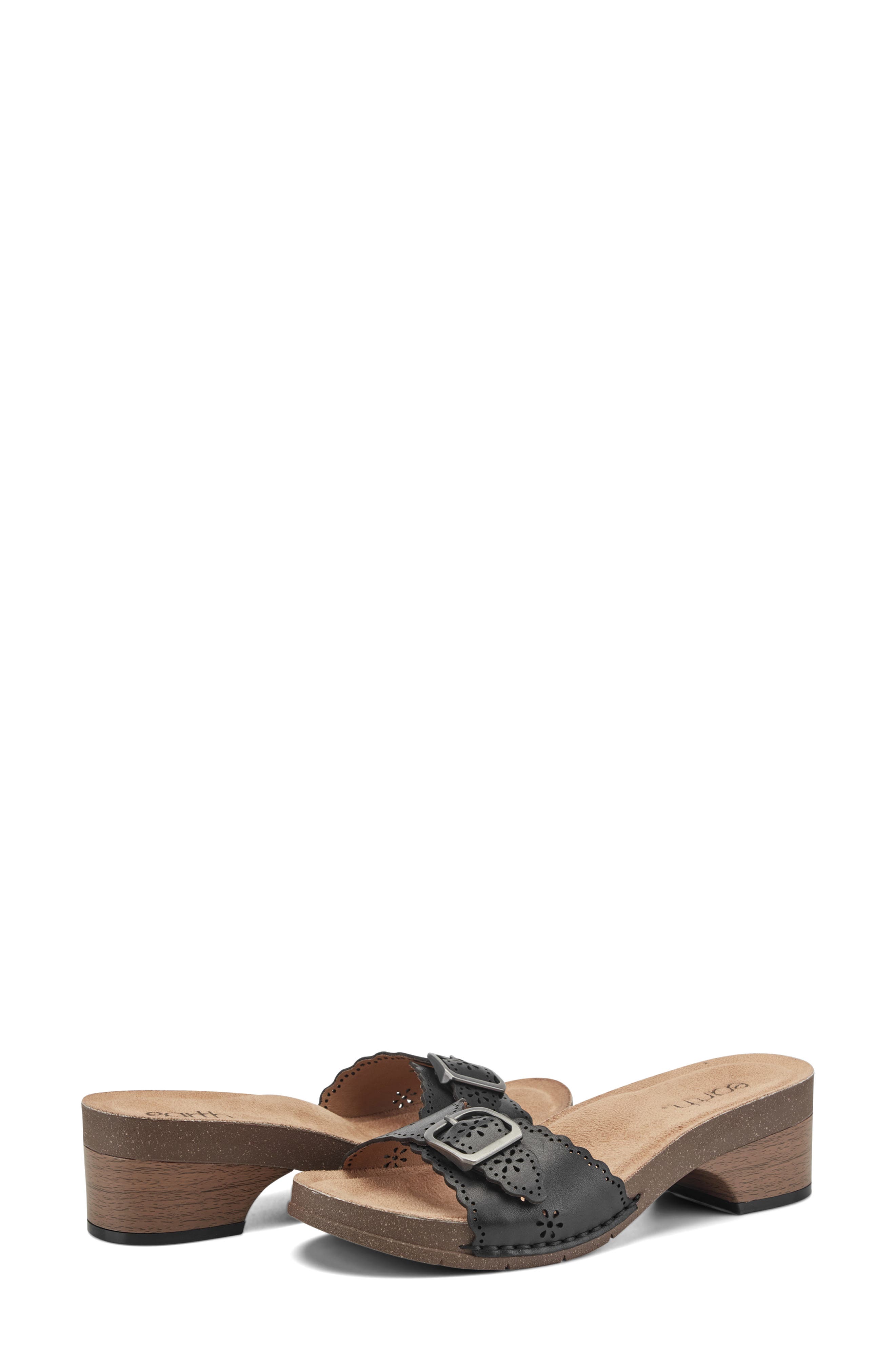 Earth<sup>®</sup> HAISLY Slide Sandal, Alternate, color, Black