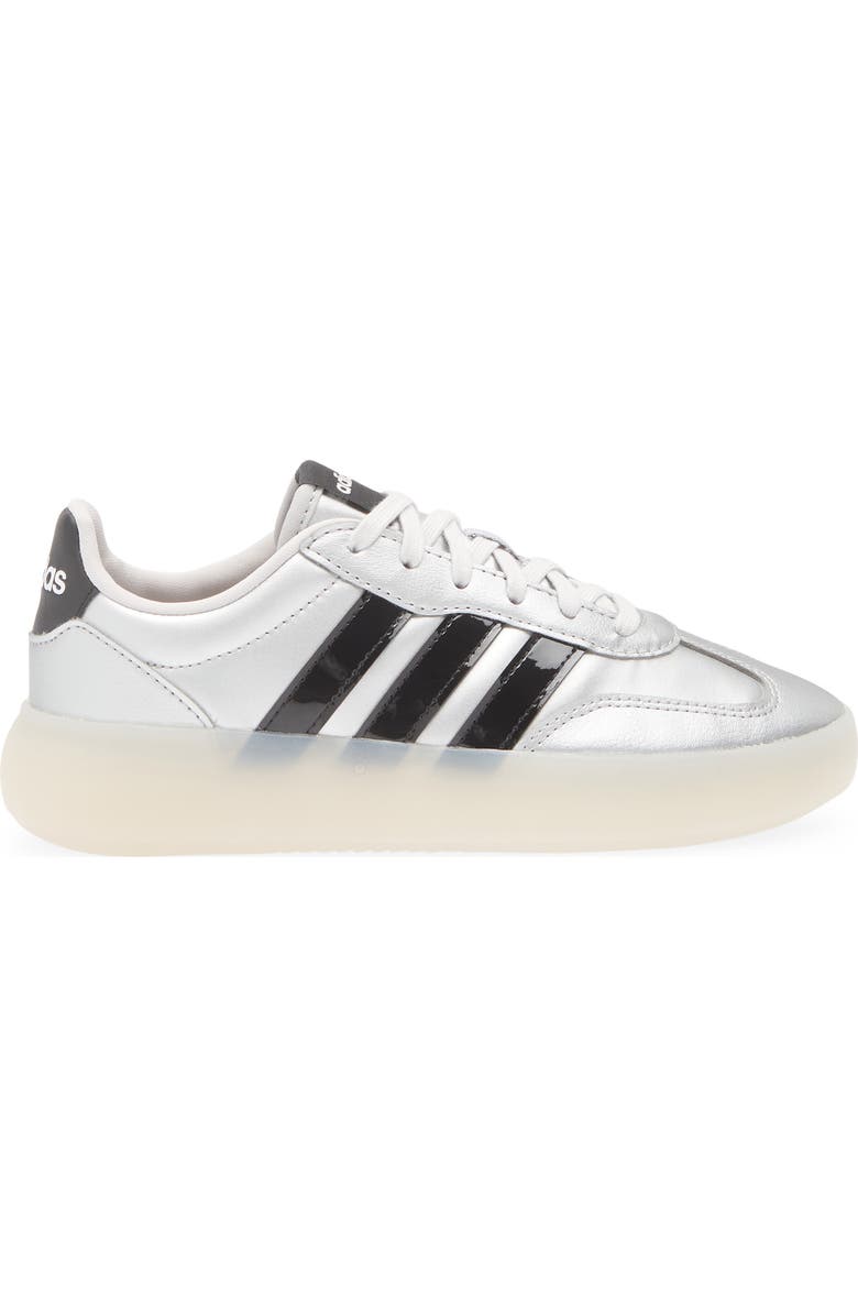 adidas Kids' Barreda Decode Sneaker, Alternate, color, Silver/ Black/ Chalk White