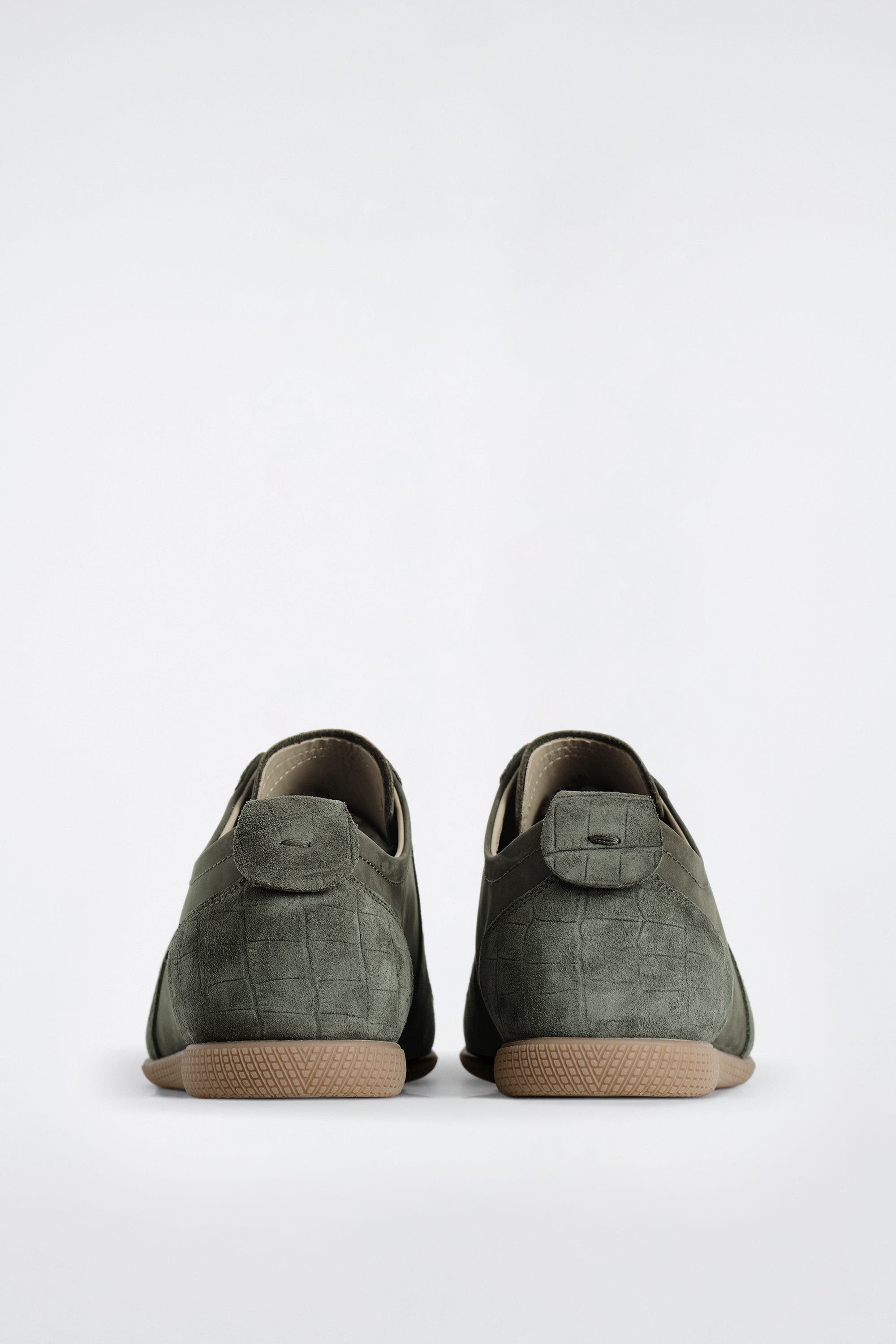Nubuck And Suede Sneakers, Alternate, color, KHAKI