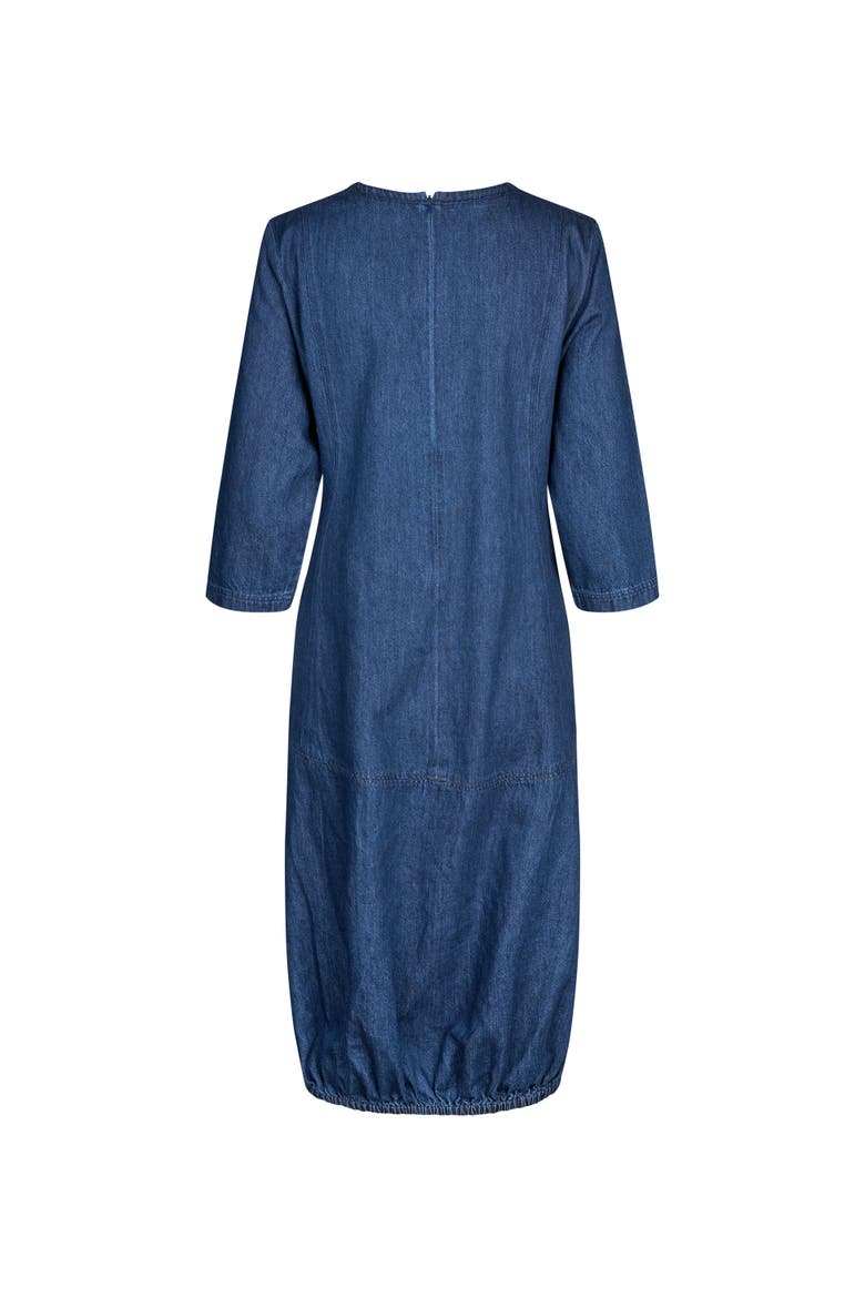 MaNiritha Tunic Dress, Alternate, color, Dark Denim