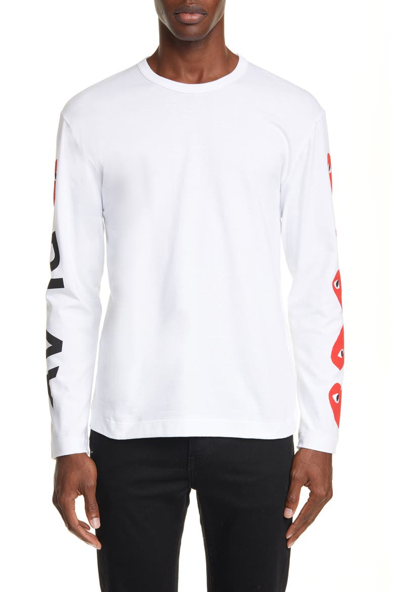 Long Sleeve T-Shirt, Alternate, color, WHITE