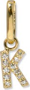 Anzie Love Letter Pavé Diamond Charm