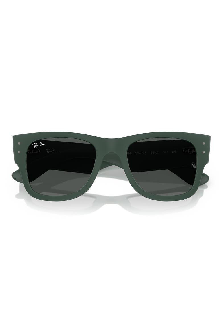 Mega Wayfarer Liteforce 52mm Square Sunglasses, Alternate, color, SAND GREEN DARK GREY