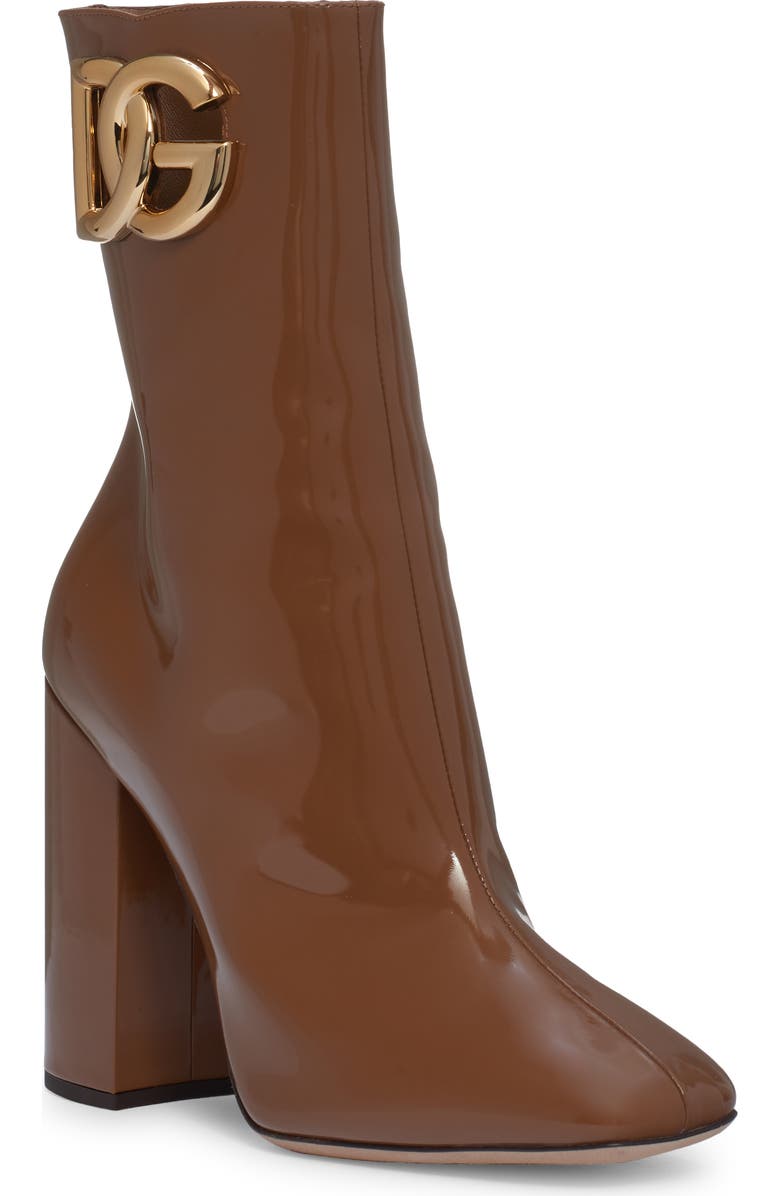 Dolce&Gabbana Jackie Block Heel Bootie, Main, color,