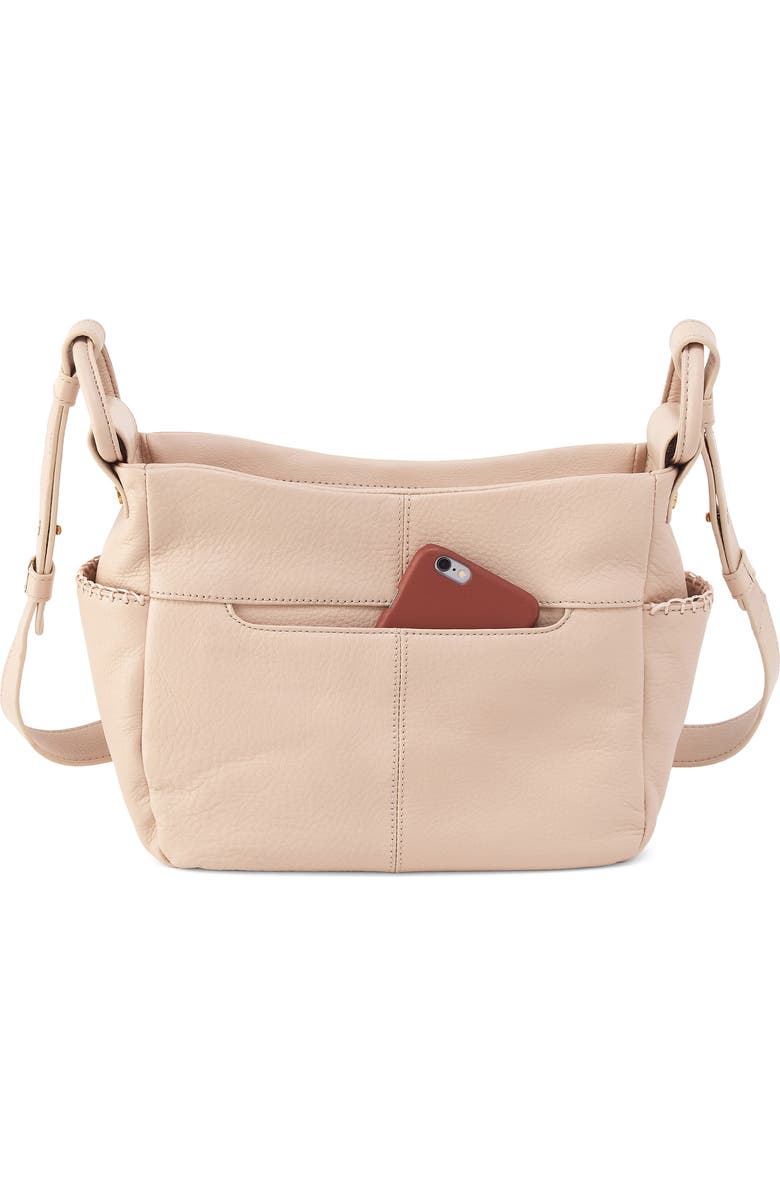 HOBO Sheila Leather Crossbody Bag, Alternate, color, Stonewash