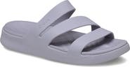 CROCS Getaway Waterproof Strappy Slide Sandal