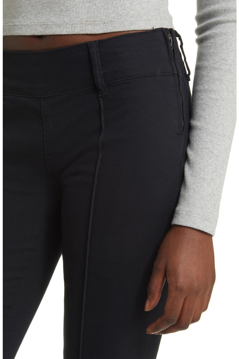 Low Rise Flare Jeans, Alternate, color, ANTHRACITE