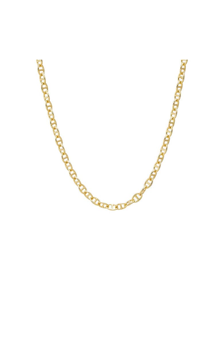 BY ADINA EDEN Chunky Mariner Chain Necklace, Main, color, Gold