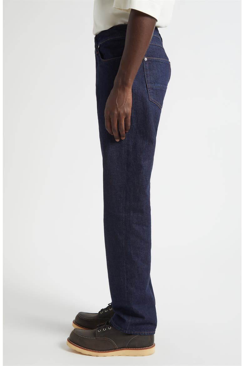 Straight Leg Jeans, Alternate, color, INDIGO DENIM-RINSED