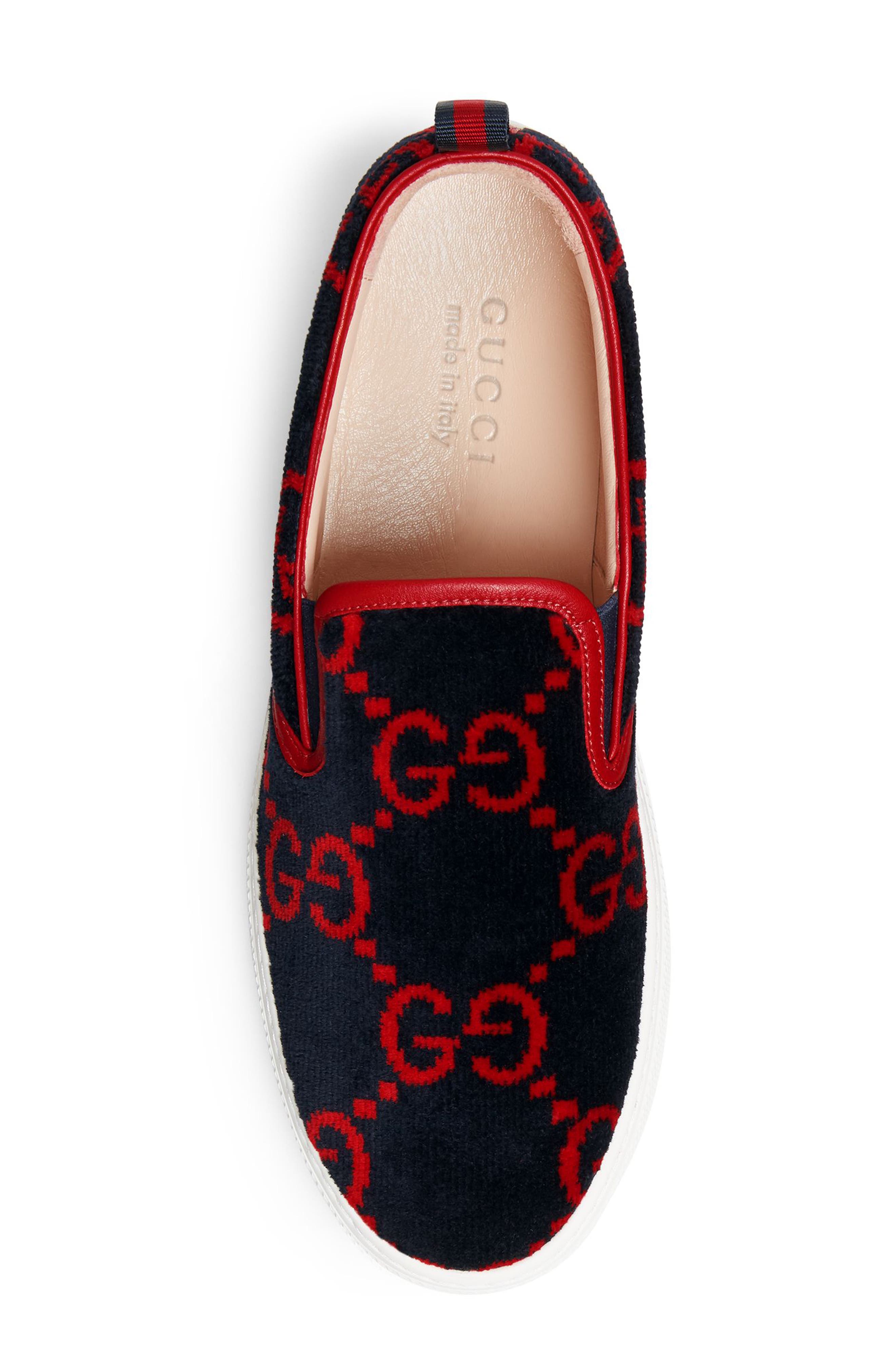 Gucci GG Slip-On Sneaker, Alternate, color, 