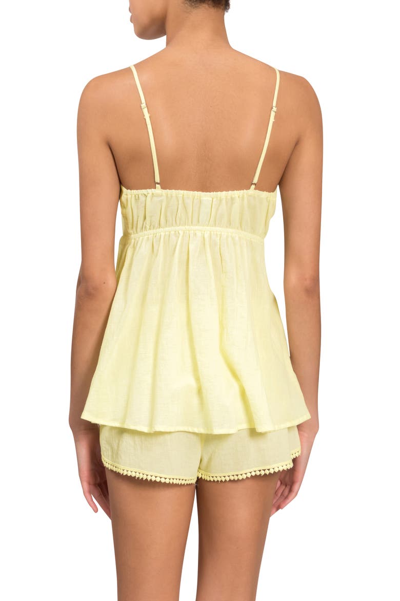 Lily Daisy Camisole Short Pajamas, Alternate, color, LIMONCELLO