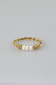 Meideya Pearl Fidget Ring