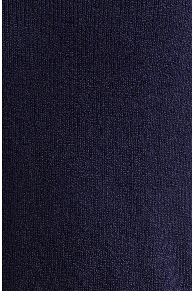 Gender Inclusive Roll Neck Cotton Sweater, Alternate, color, NAVY