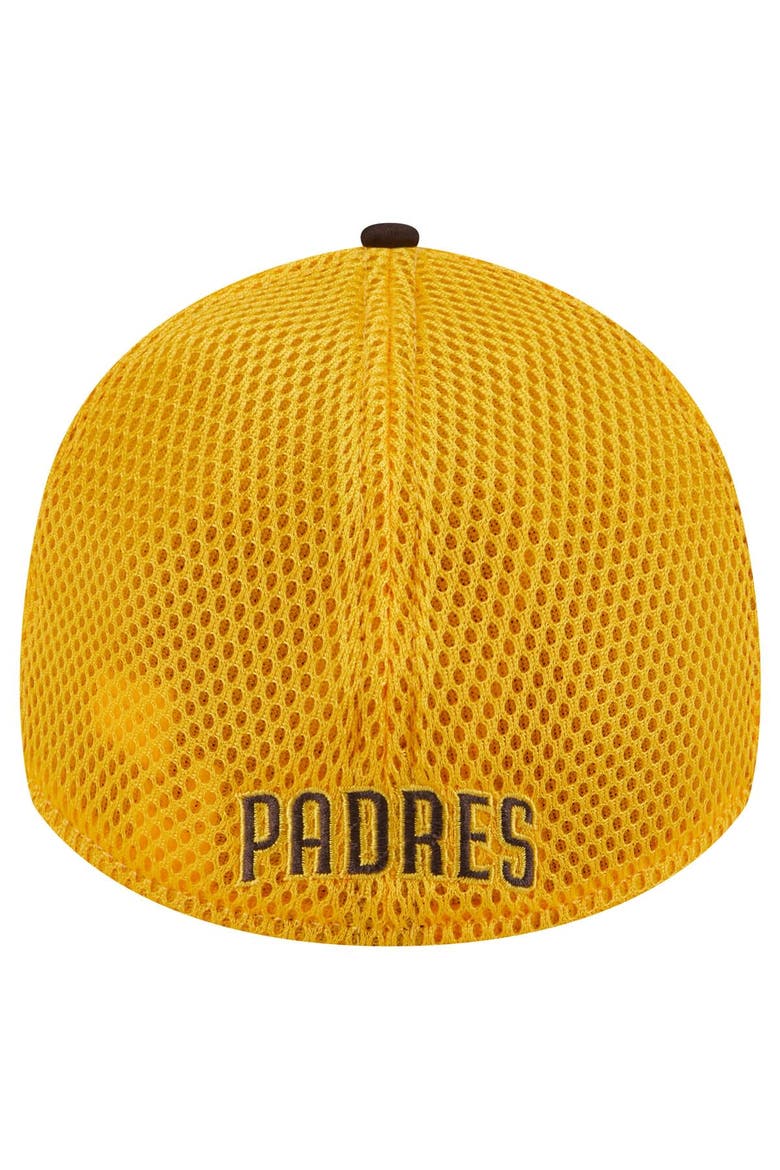 Men's New Era Brown San Diego Padres Neo 39THIRTY Flex Hat, Alternate, color, Brown
