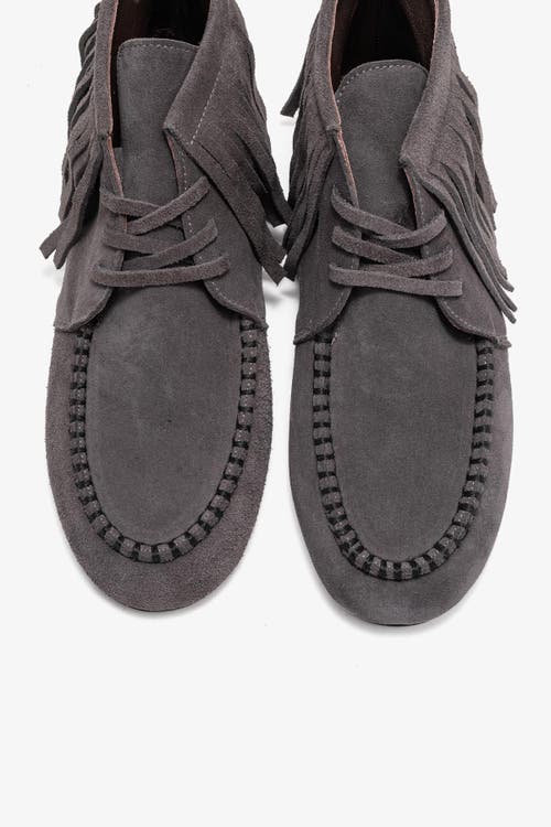 Forever & Always Shoes Raux Leather Ankle Boot In Purple