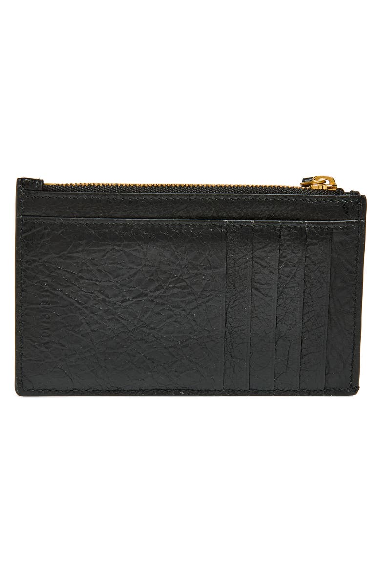 Le City Leather Card Case, Alternate, color, 1000 BLACK