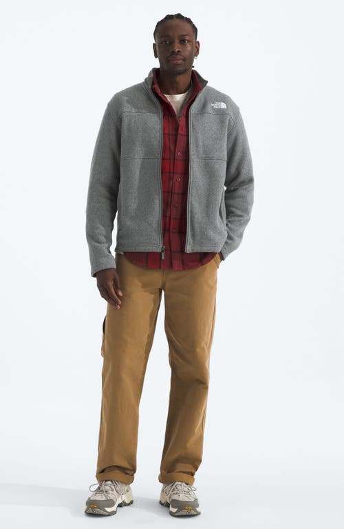 The North Face Gordon Lyons Full Zip Jacket In Gray